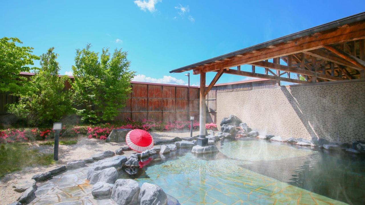 Hotel Ooedo Onsen Monogatari Aizu Exterior foto